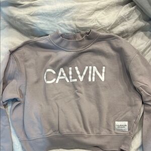 Calvin Klein Lavender Crewneck